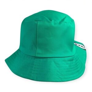 IKEA AURTIENDE Green Bucket Hat 105.789.82 Cotton Twill Sun Hat Logo Tag Unisex